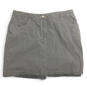 Karen Scott Striped Skirt